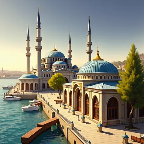 Blue Mosque on the Straits