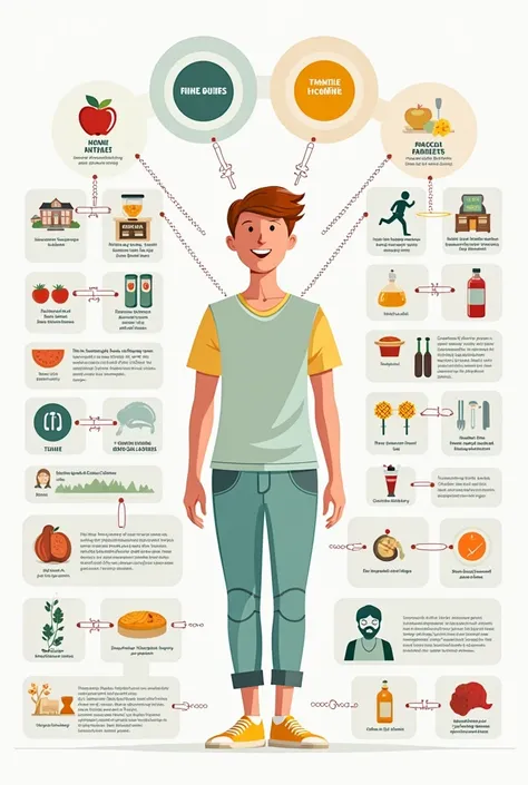 create a function model graph about nutrition in adolescence 
