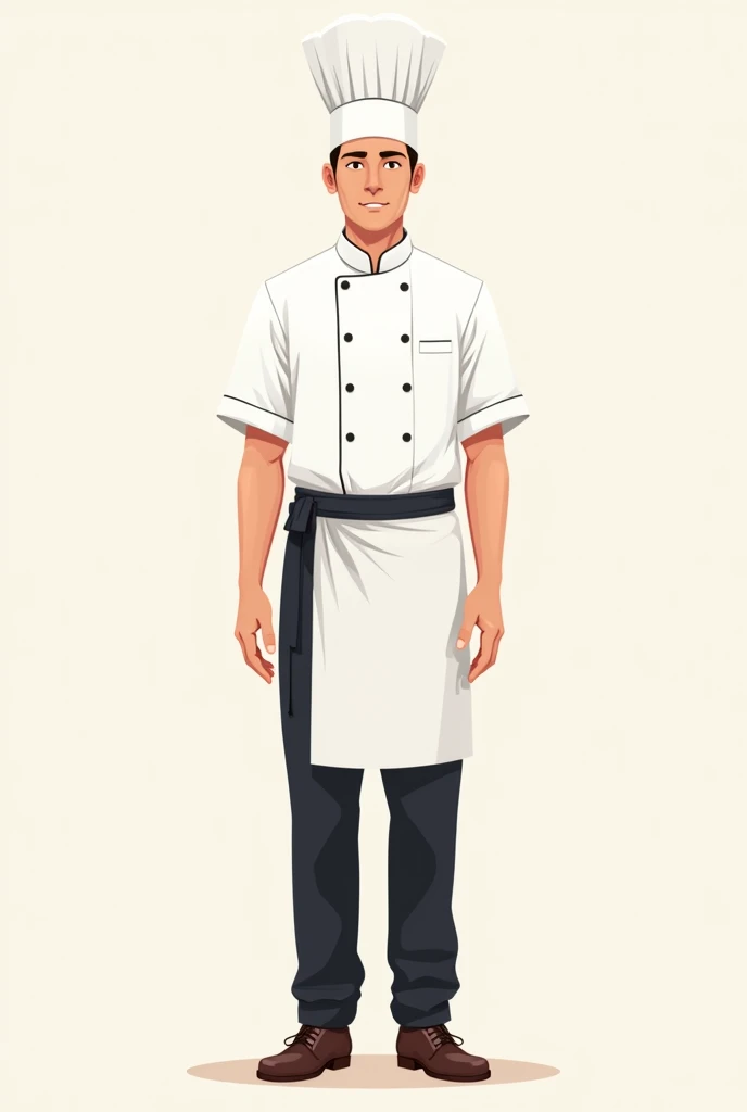 chef uniform parts name