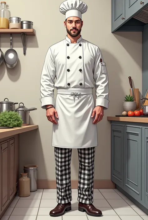 chef uniform parts 