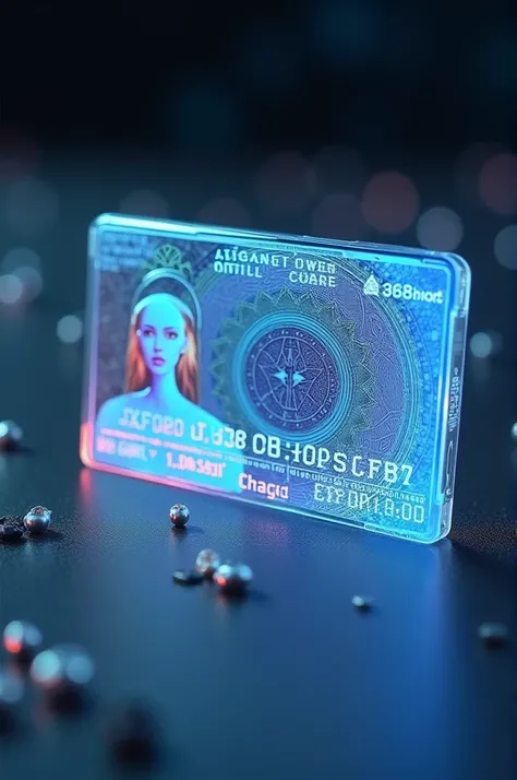 Holographic identity card