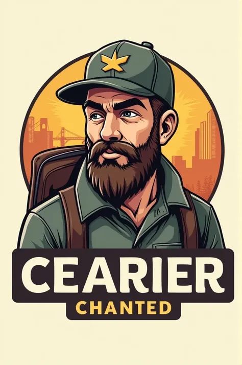 logo of the bearded courier 