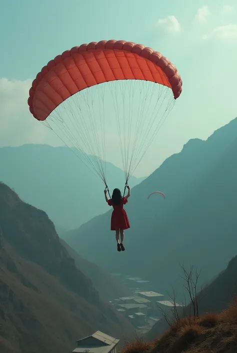 Yoon Se-ris Parachute Landing: The dramatic opening scene where Yoon Se-ri accidentally lands in North Korea after a paragliding accident. (kdrama - Crash Landing on You)