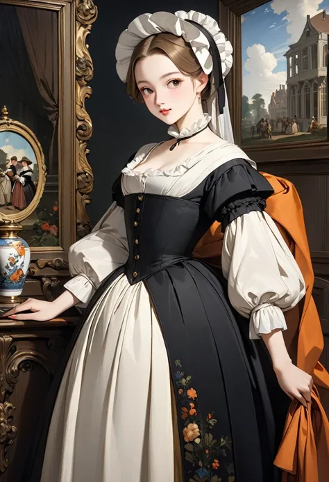 
, One Girl、Dutch Golden Age painting, 