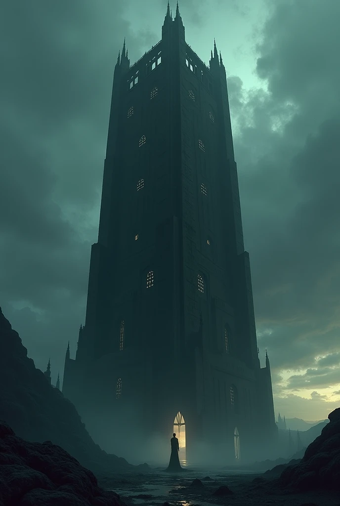 Death Tower，Very tall，Lots of windows