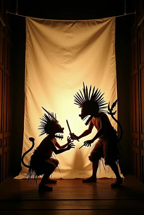 Wayang from Indonesia 