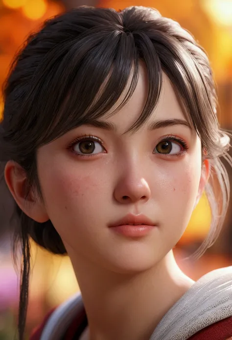 (masterpiece, best quality:1), (photorealistic:1.2), light, depth of field, (detailed face, face focus:1), game cg, ultra detailed, 8k, intricate details, hiqcg, 1girl, solo,anime, looking at viewer,