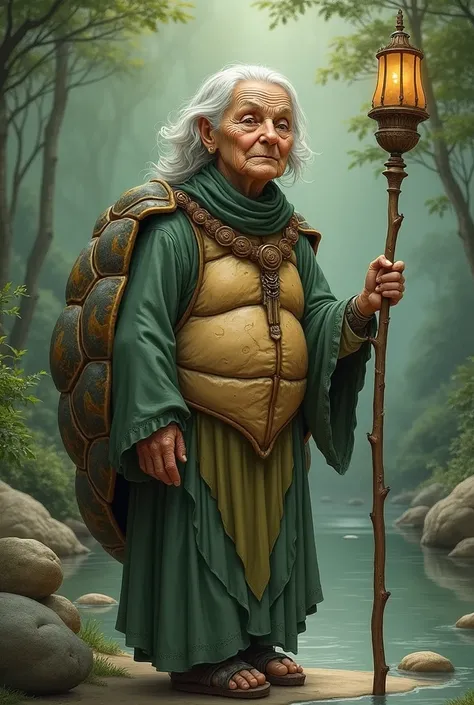 turtle granny drawing