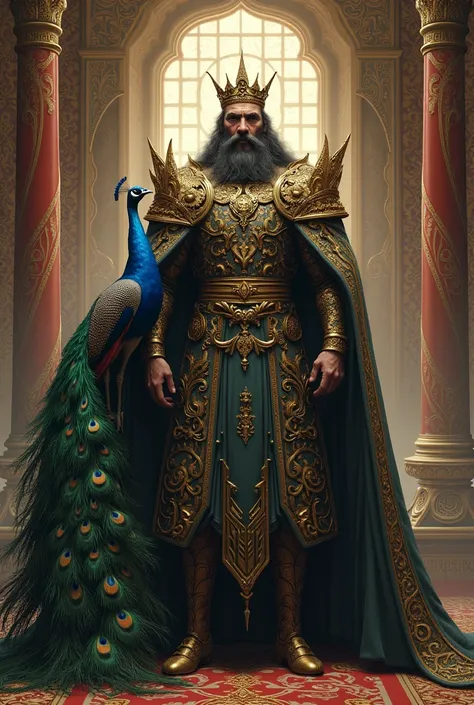  Lord murgan . And peacock 
