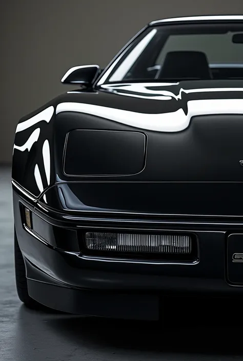 1993 Chevrolet Corvette black colour close shot