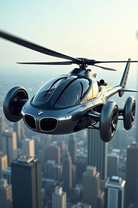 Helicopter+bmw combination