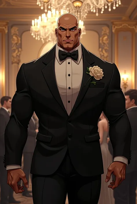 baki son of ogre in Black tie event