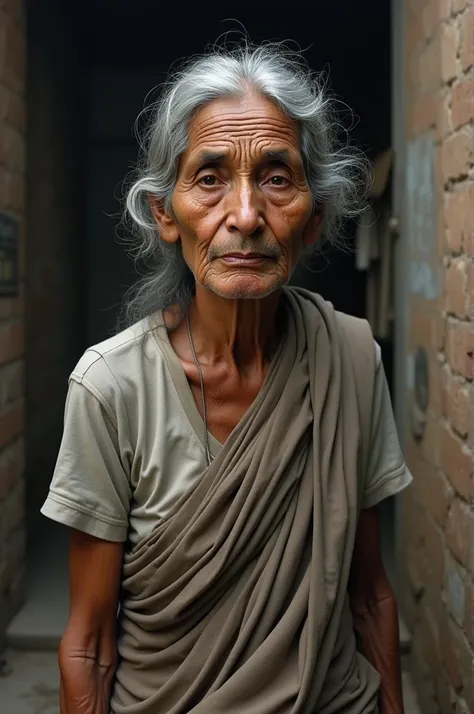 Indian old girl
