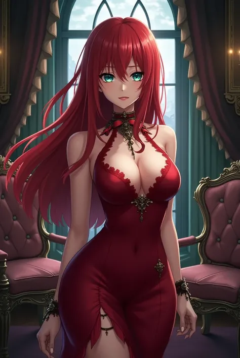 Realistic version of the character Rias Gremory from the anime High School DxD