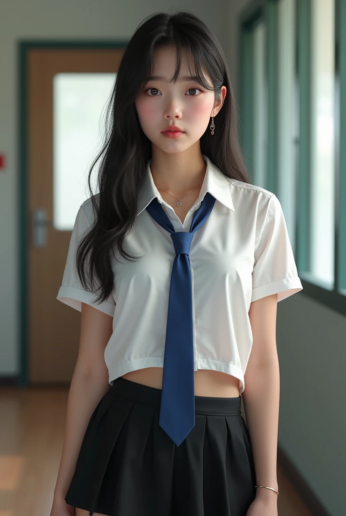 (((live-action:1.3))),((Japanese women))、18-year-oldの少女, Sweaty skin:1.4, (Beautiful face and eyes:1.4),Beautiful long hair, Highly detailed face and skin texture, Highly detailed lip texture, Beautiful attention to detail, ((Very delicate and cute Japanes...