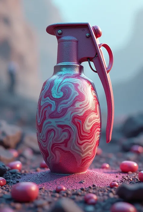 Create a war grenade with a dream waltz candy