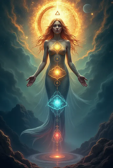 Triple goddess, birth, magic, can, chakras, ouroboro, triqueta