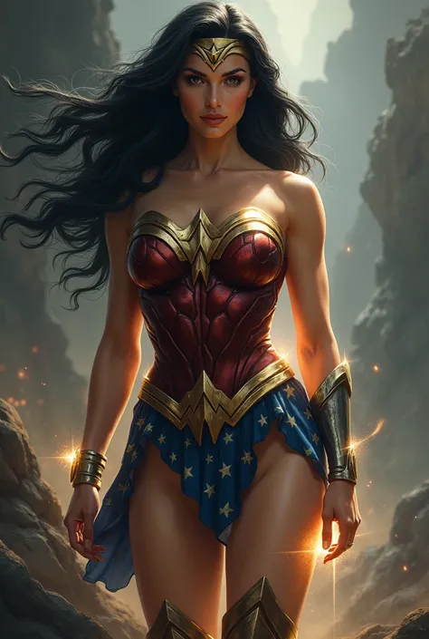 naked wonder woman