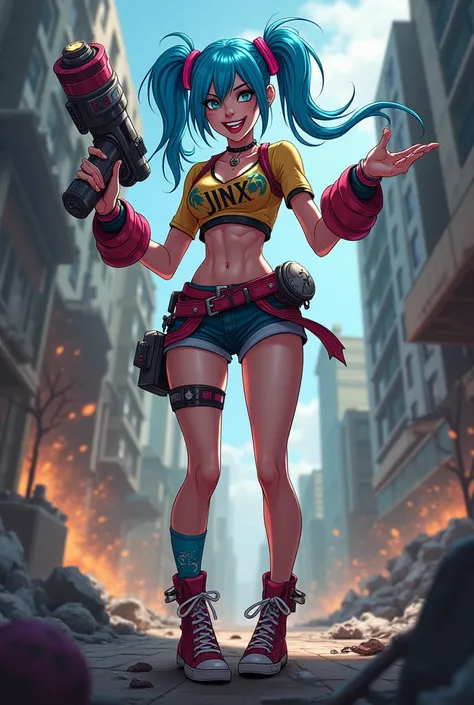 jinx of league of legends
