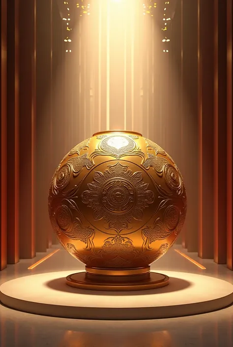 (photorealism:1.2), The possibility of Guangxi bronze drum in the future, bronze drum elements, the future development of Guangxi bronze drum, full of creativity, full of inspiration, exquisite picture, is exhibited in the exhibition hall, a beam of light ...