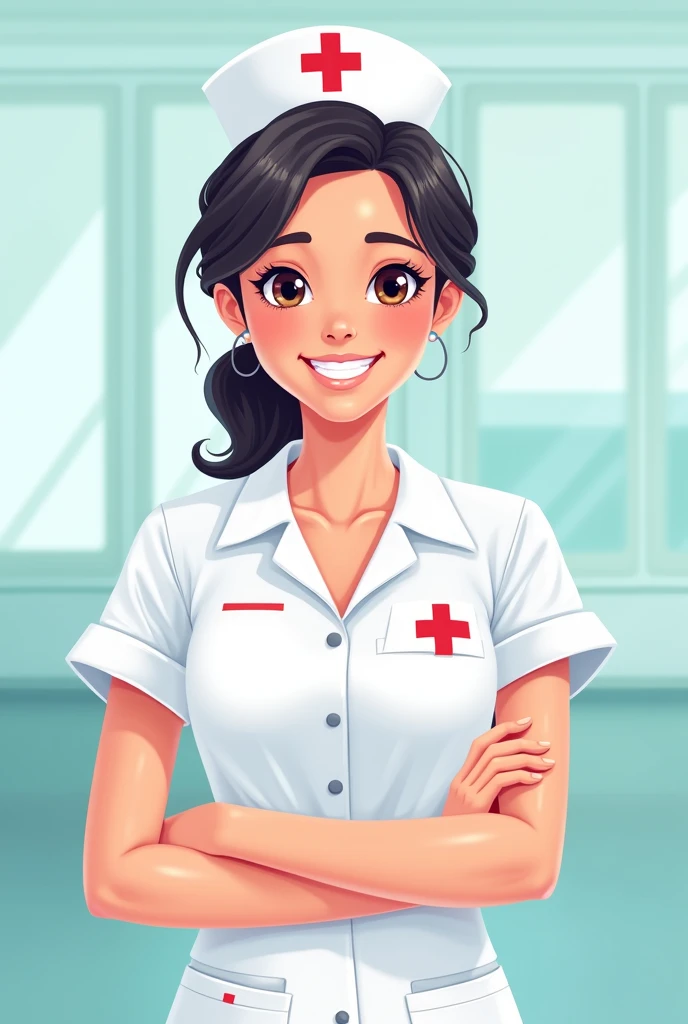 Nurse girl clip art 