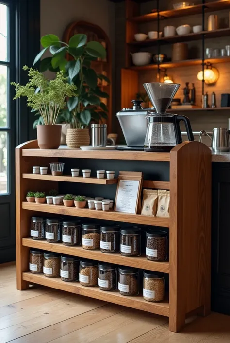 a coffee rack