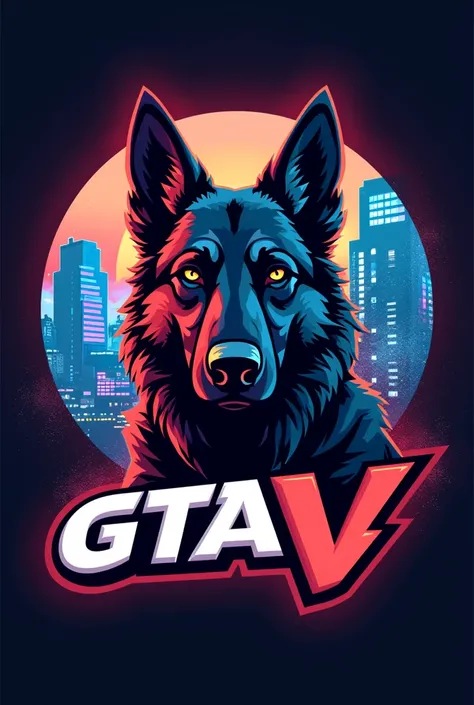 Craft a dynamic vector ((flat logo)) ((with a text:1.5)(‘PIVARTS’)) mascot “German-Shepherd” inspired GTA-V. The artwork should be meticulously detailed, encapsulating the essence of the game’s complexity and action. The mascot should be positioned against...