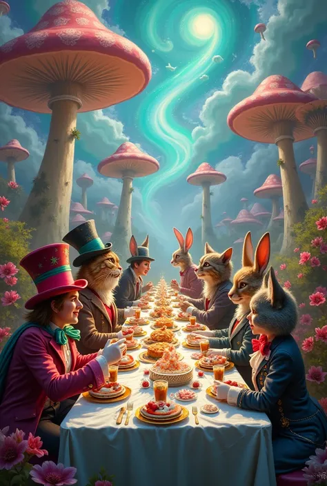 A birthday party in wonderland

