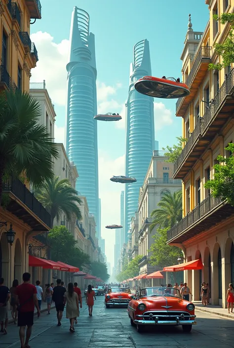 The City of Havana in the future