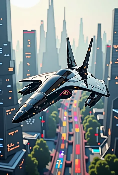 Futuristic helicopter 