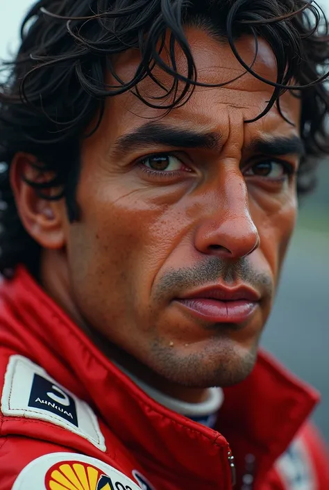 ayrton senna&#39;s face