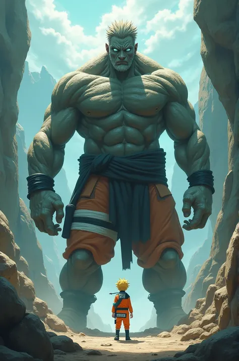 Make Goliath and Naruto together 