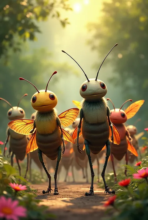 insect parade
