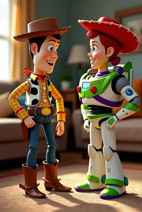 Draw Toy Story characters in real life