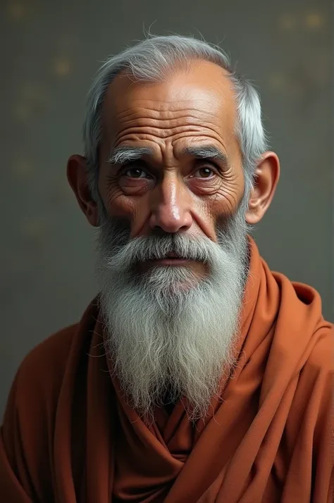 Realistic Indian old monk