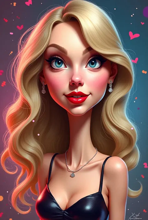 caricature taylor swift 