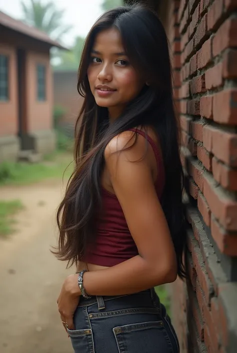 Nepali girl ass