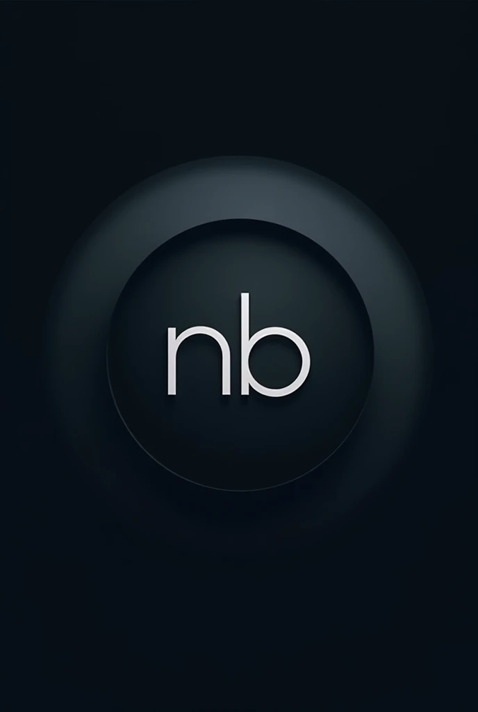 Logo "NB" dark circle music ambient 