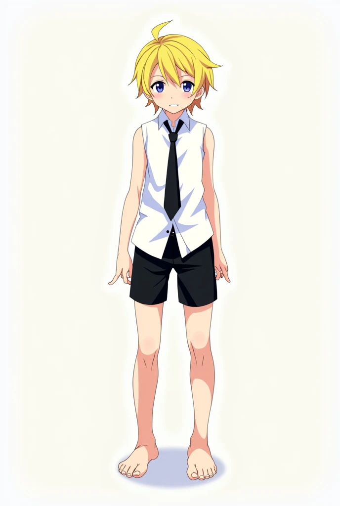 Generates full body len kagamine without shoes