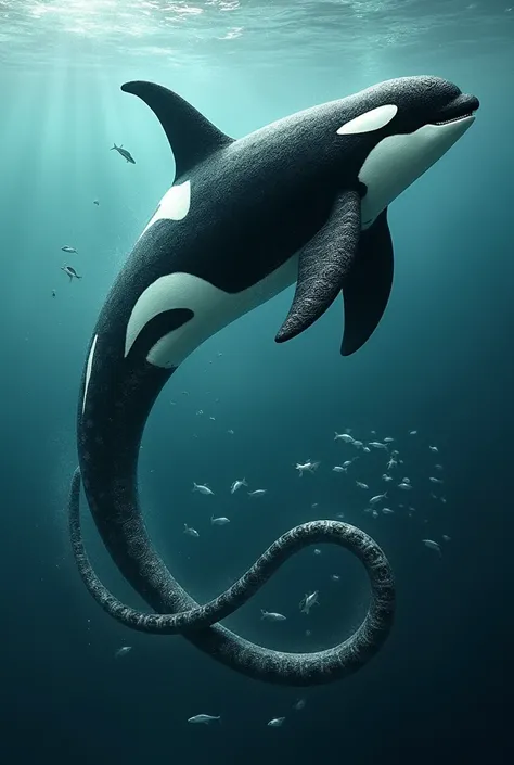 half orca half snake hybrid animal