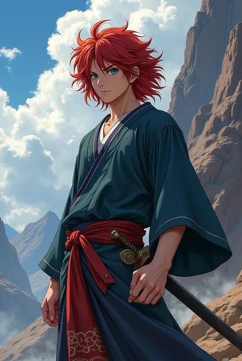 Teen Swordsman Akagami No Shanks