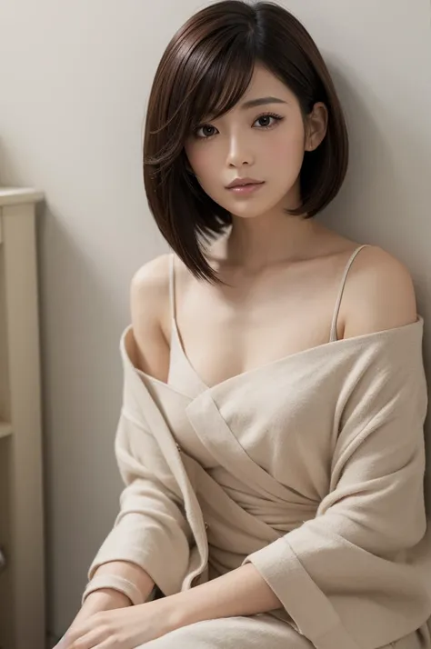 Salon model　Japanese　Bob Hair　photograph　natural