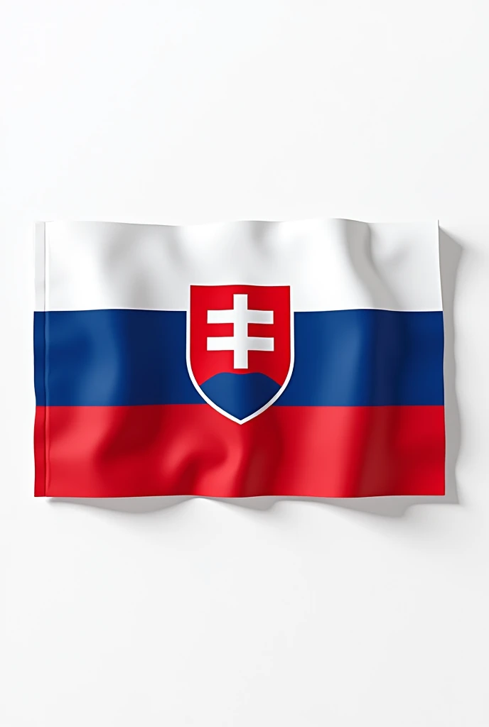 create an image of the flag of slovakia with the name loss prevention in the center and a coat of arms of the free market in the middle