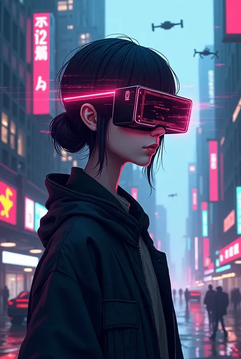 A 2D with augmented reality glasses