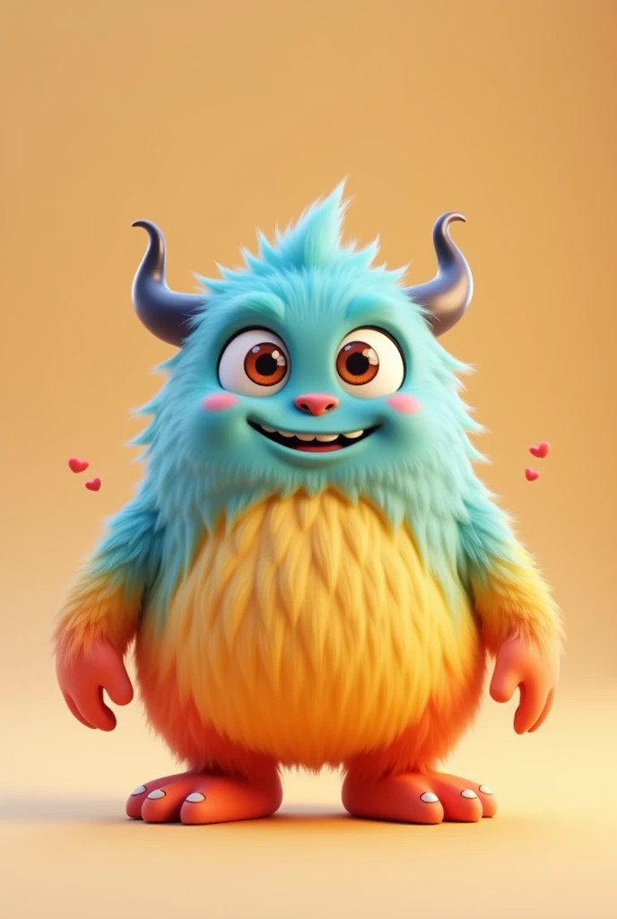   cartoon monster cute 3d