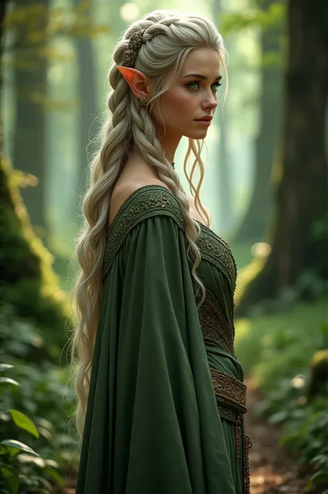 ## 2. **Sylva**
- **容姿**: Sylva is an elf and therefore has characteristic features such as pointed ears and a slim, elegant figure. She has long, silvery-blonde hair, which are often tied in a braid, and lively, emerald green eyes. Her skin is bright and ...