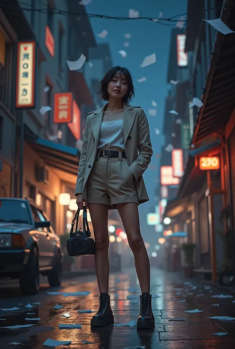 Masterpiece, 4K wallpaper, photography, ( 1girl, A cute japanese women with beautiful dressed stylist in urban competition of photography, urban stylist fashion))
( Cool pose, pose masterpiece.))
( Setting (ultra realistic, dramatic joyful environment, fan...