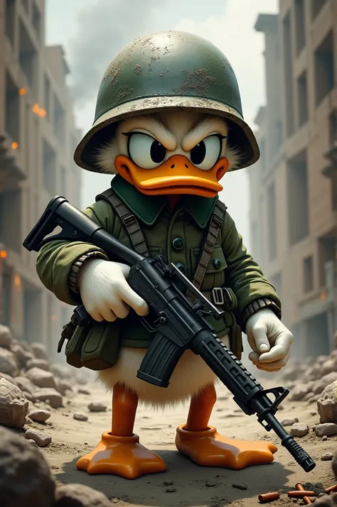 Army donal duck
