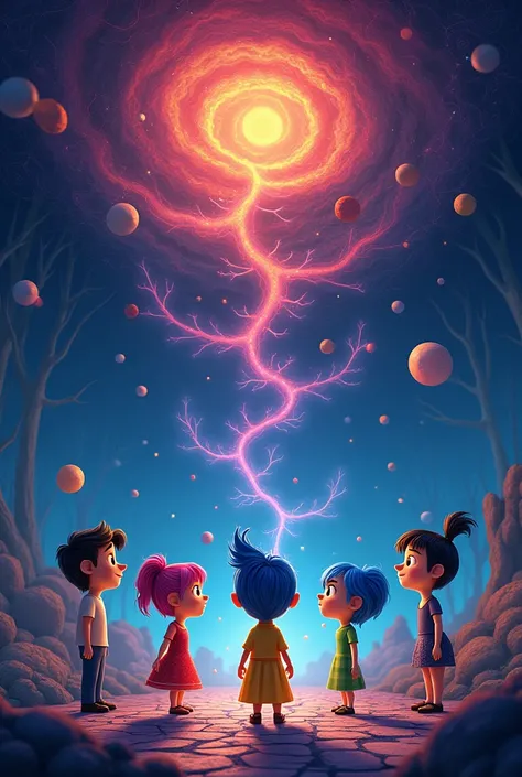 I want an image of aspect ratio 1:1 with the theme of inside out the movie 