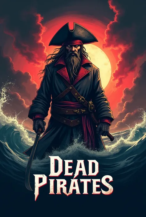 An eSports logo with the theme pirates and the named Dead pirates  eSports 